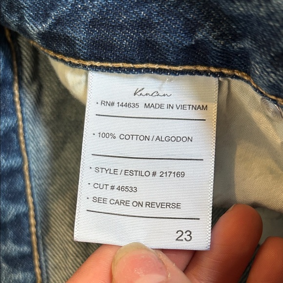 KanCan Light Blue Distressed Flare Jeans - Picture 3 of 5